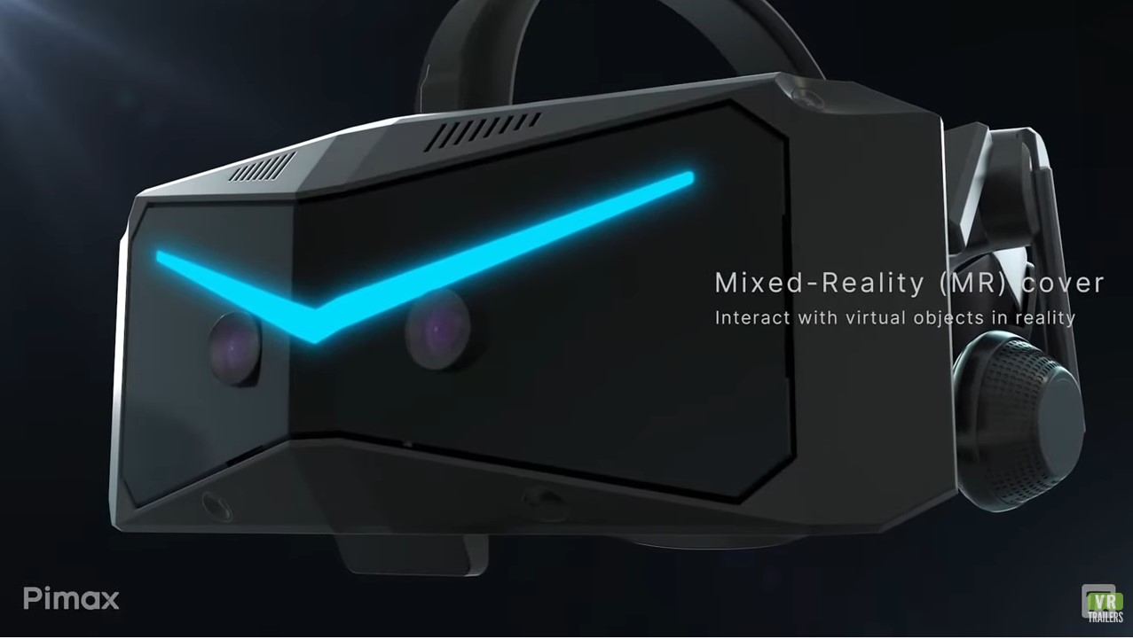 Pimax、約27万円の新型VRゴーグル「Pimax 12K QLED」を発表 業界初ゴーグル搭載カメラでフルトラも | PANORA