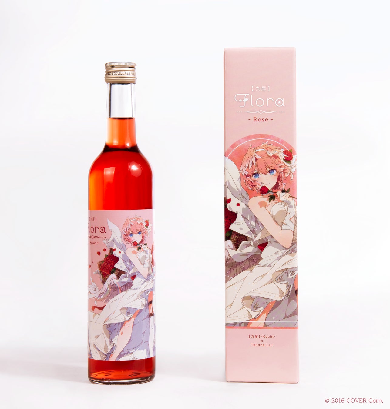 鷹嶺ルイ【九尾】Flora Rosa 新品未開封 天鷹酒造とホロライブ・鷹嶺ルイのコラボ酒「【九尾】Flora