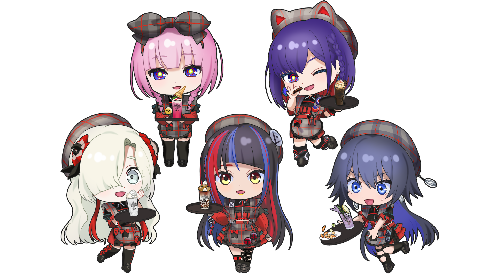 神椿 ファミマまとめ ファミマ『神椿市建設中。』コラボのアクリルスタンド、缶バッジの