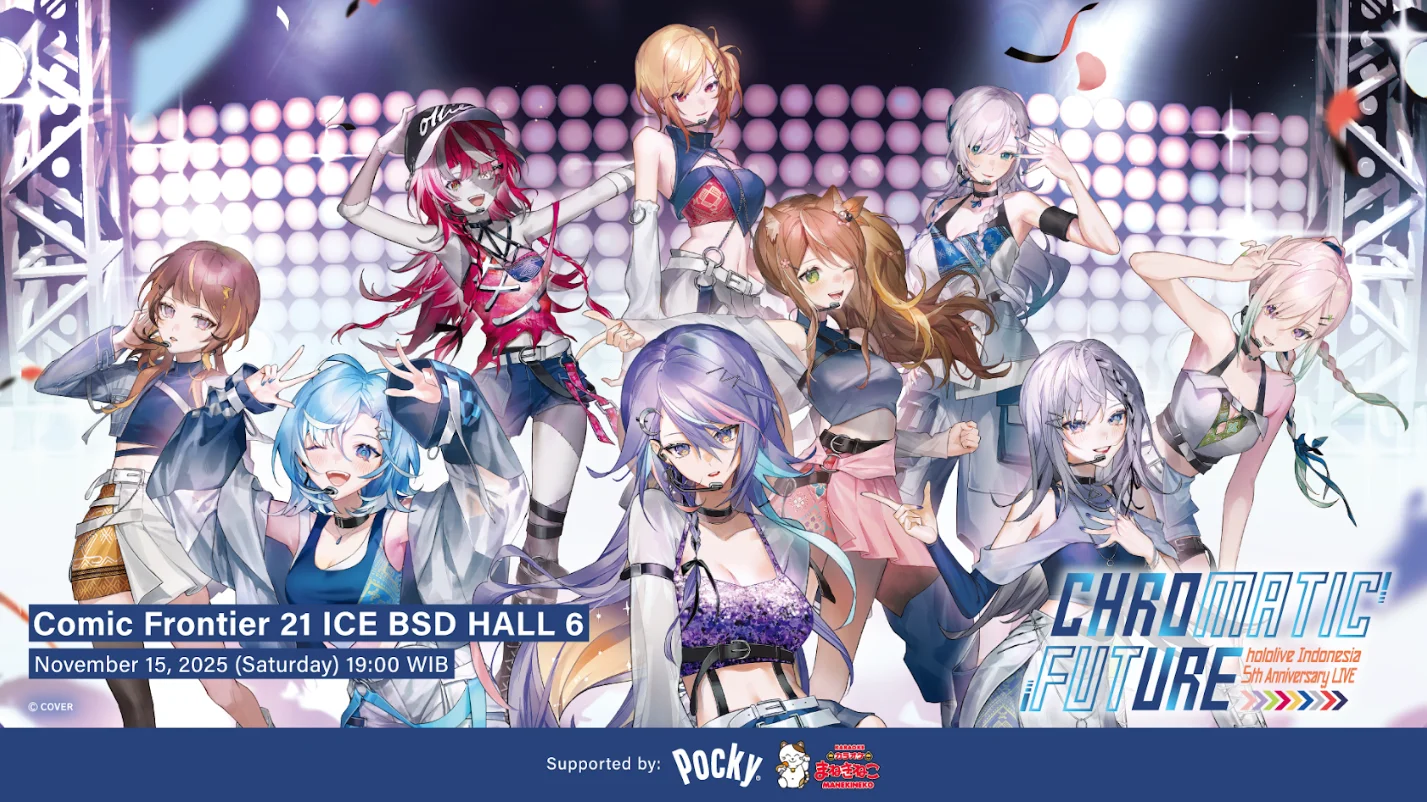 インフェルノポータル　スリーブ　ファンフェスティバル2025 ホロライブインドネシア 現地初ライブ 「hololive Indonesia 5th